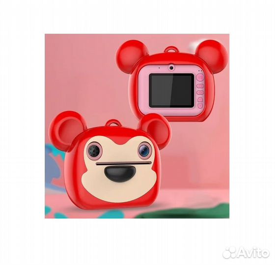Детский фотоаппарат моментальной печати Instant