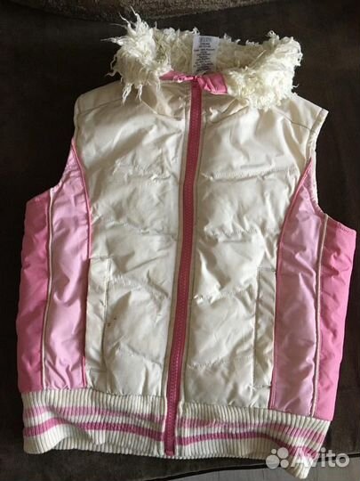 Жилетка теплая на 5-7 лет