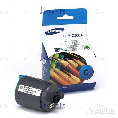 CLP-C300A картридж синий оригинальный Samsung