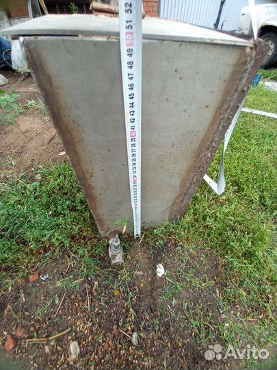 Бак толстый лист ровный нержавейка