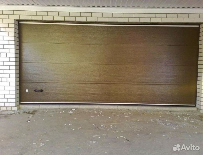 Секционные ворота дорхан под ключ