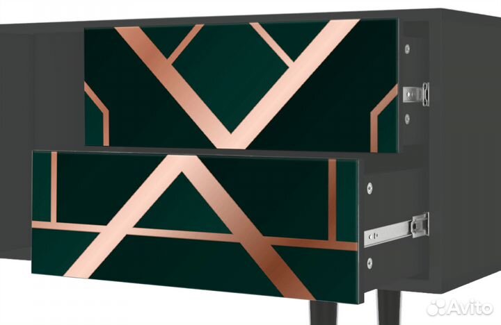 Тв-тумба T1 - Антрацит - Emerald Gats