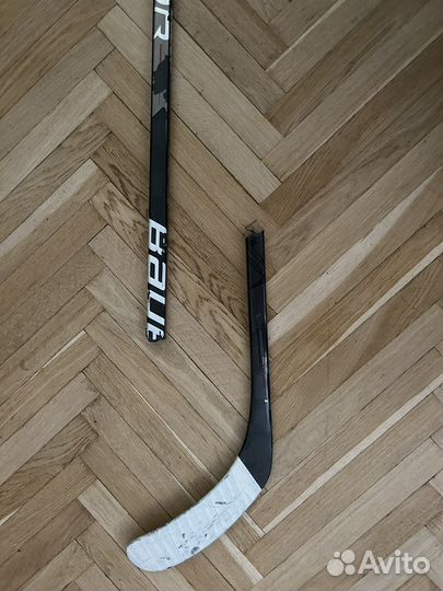 Обломки профессиональных клюшек CCM и bauer
