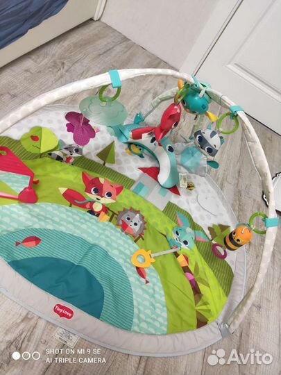 Развивающий коврик tiny love солнечная полянка