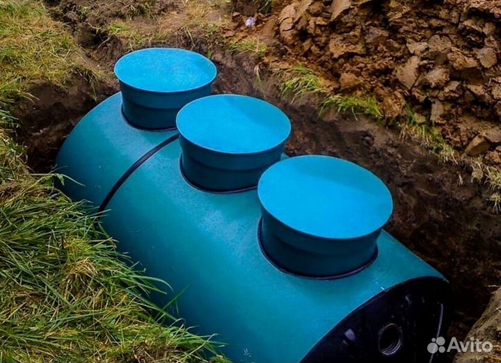 Септик под ключ с гарантией до 100 лет