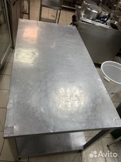 Стол из нержавеющей стали 150х80х85 см