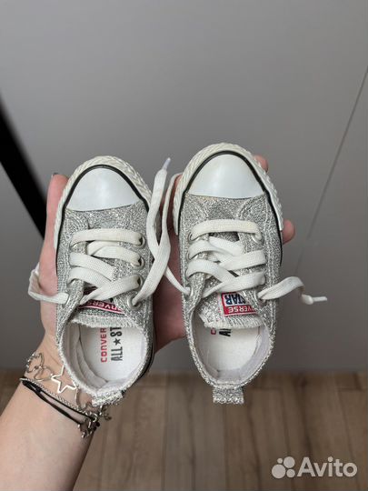 Кеды для девочки converse 19