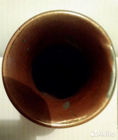 Латунная ваза, роспись «Клуазоне», Китай