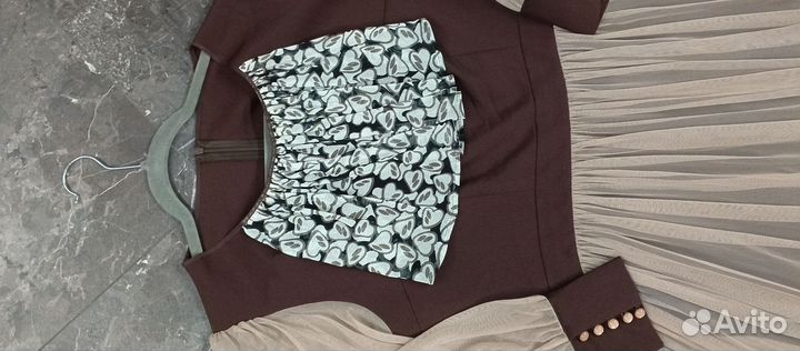 Винтажное платье Франция 44-46