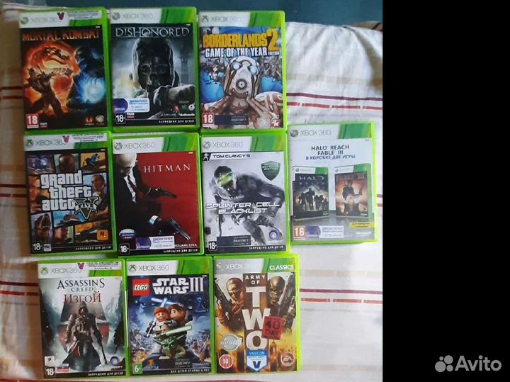 Игры на xbox 360