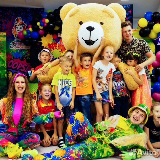 Аниматоры Шоу гигантских пузырей, Химическое шоу