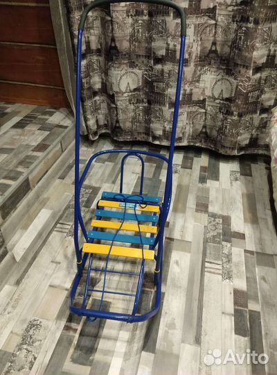 Детские зимние санки