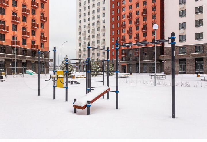 2-к. апартаменты, 50,3 м², 2/17 эт.