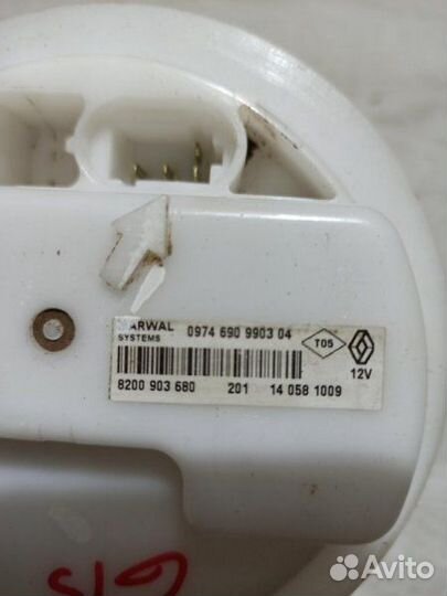 Бензонасос Топливный насос Nissan almera G15