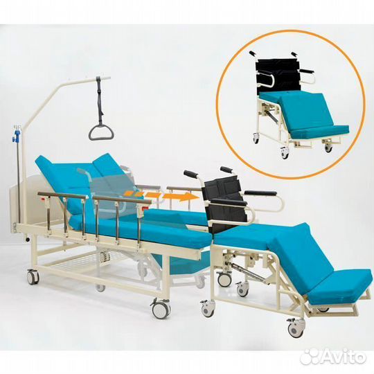 Кровать функциональная для ухода за больными