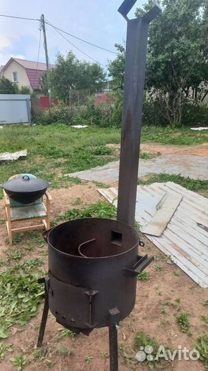 Печь под казан