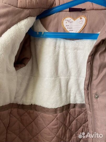 Куртка парка для девочки