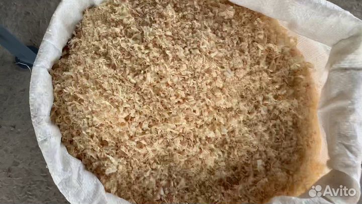 Стружка древесная чистая