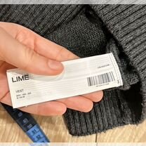 Жилетка оверсайз женская s-m Lime оригинал