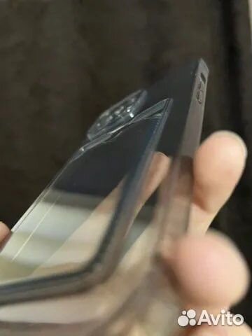 Чехол на iPhone 13 pro max с карманом для карт