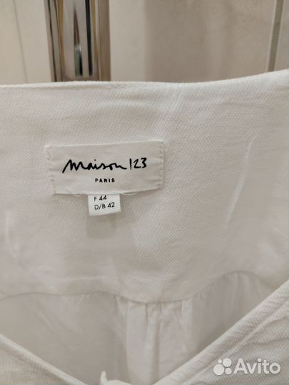 Блузка Maison 1,2,3, Paris из вискозы 48-50р