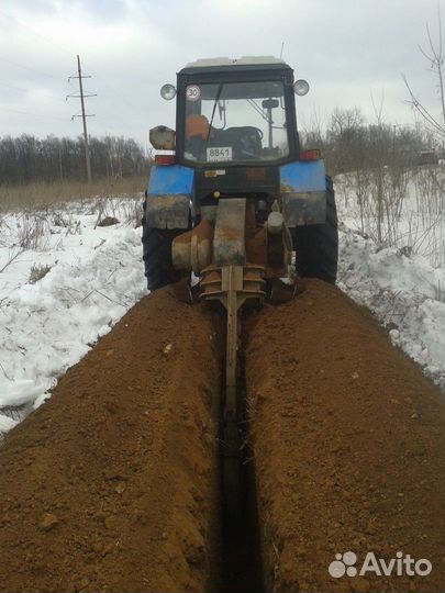 Бара траншеекопатель этц