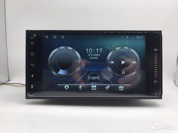 Магнитола Toyota 200*100 Android 3+32 DSP 4G TS18