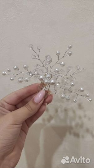 Свадебная диадема для волос
