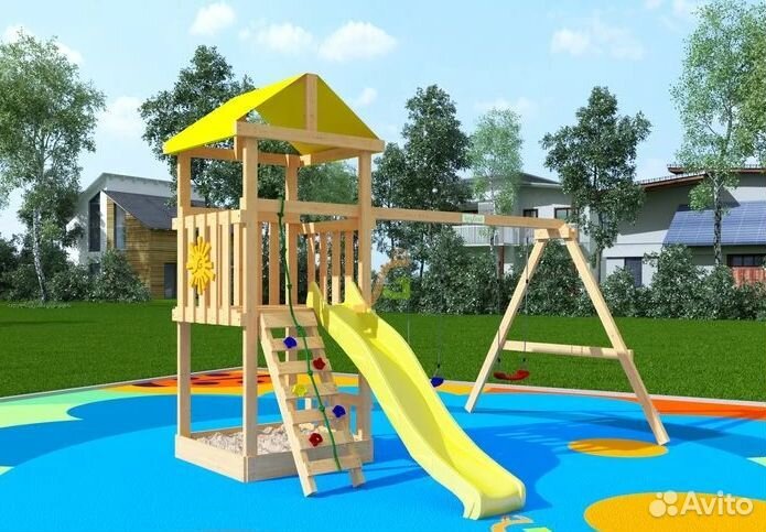 Детская площадка Игровой комплекс Крафтик