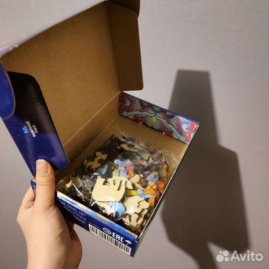 Деревянные пазлы для взрослых Водяной тигр