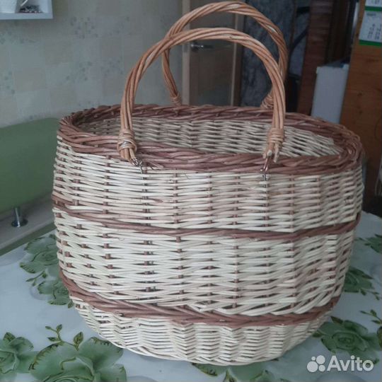 Корзина плетеная универсальная