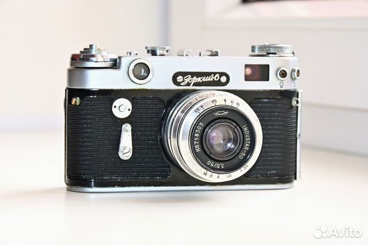 Зоркий-6 Дальномерный пленочный фотоаппарат СССР