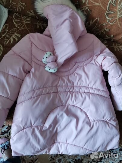 Пуховик для девочки 105