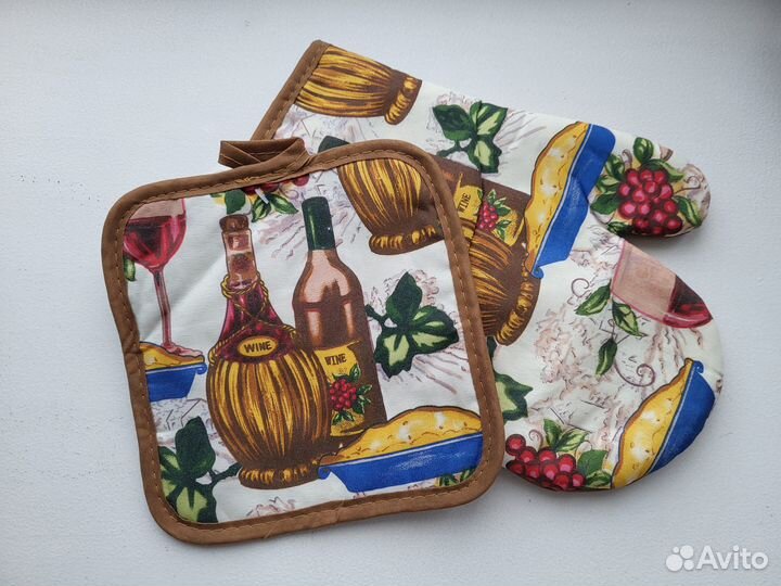 Фартуки, прихватки, варежки, полотенца, салфетки