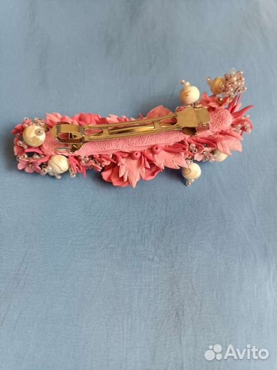 Заколка для волос ручной работы
