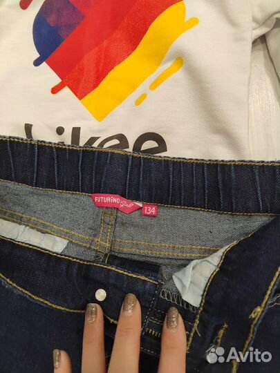 Джинсы для девочки