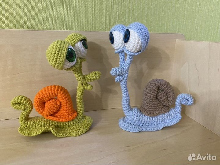 Вязаная крючком Улитка амигуруми