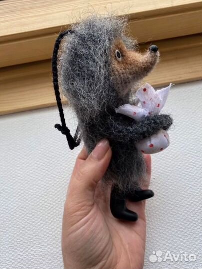 Ежик игрушка/подвеска/игрушка в машину/подарок