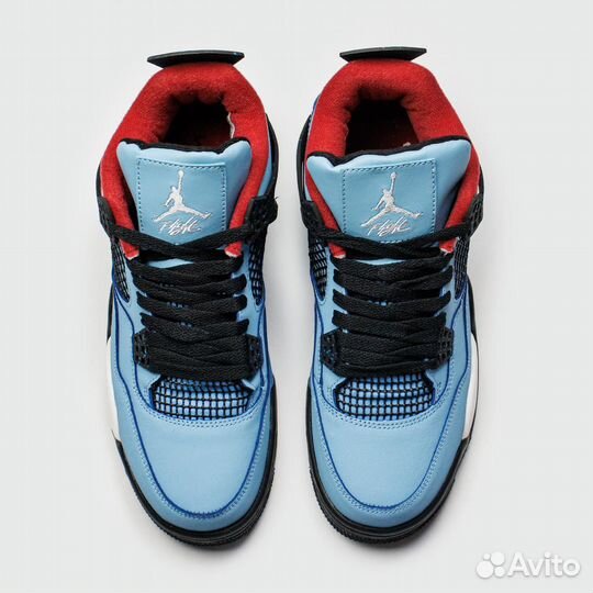 Кроссовки Nike Air Jordan 4 x TS Blue new