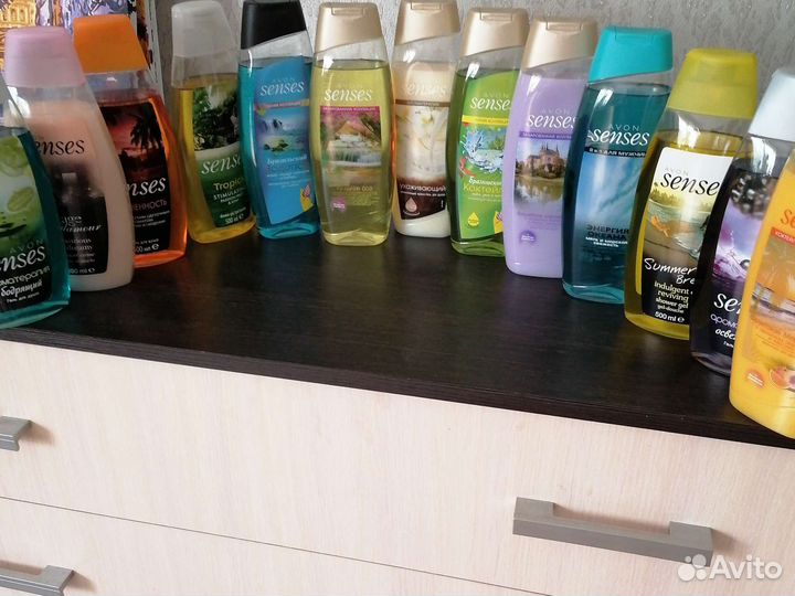 Гель для душа, крема, для рук, ног, лица