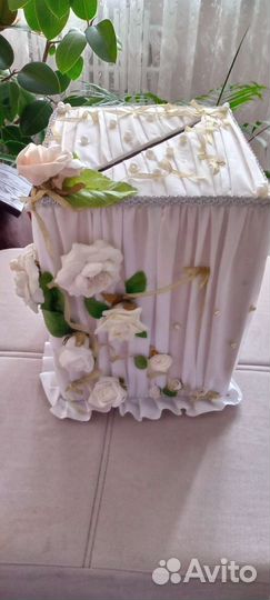 Свадебный сундук для денег