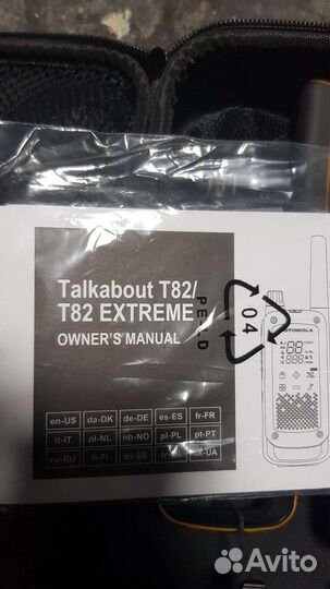 Радиостанции Motorola T82