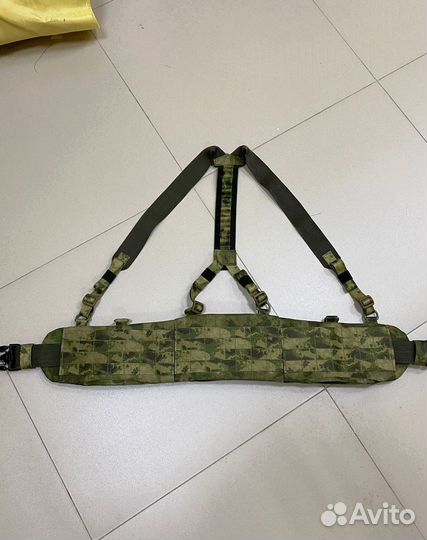 Боевой пояс с баллистической защитой и лямками Бр1