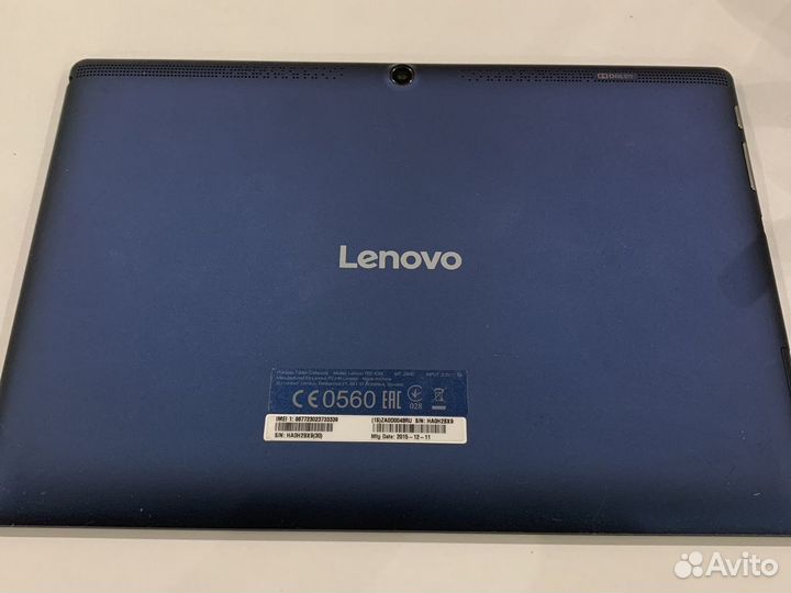 Планшет lenovo tab2 a10-30