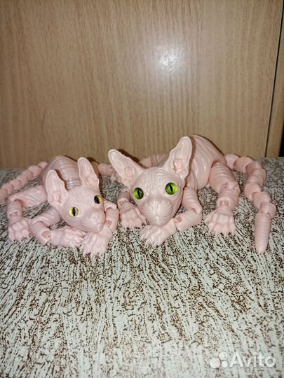 Кот сфинкс 3D печать