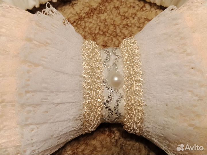 Бант для конверта на выписку