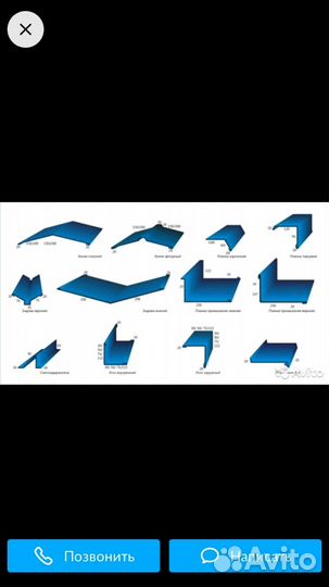 Доборные элементы кровли