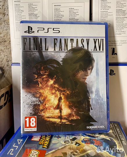 Final Fantasy XVI 16 PS5(новый)рус