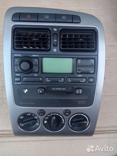 Toyota Avensis блок управления климат-контролем пе
