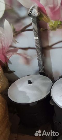 Печь с дымоходом + Казан чугунный 22 литра